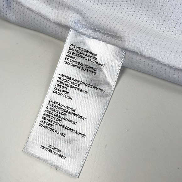 Rafaella Tile Floral Skirt Skort with Charm Blue and White Size XL - Picture 15 of 15